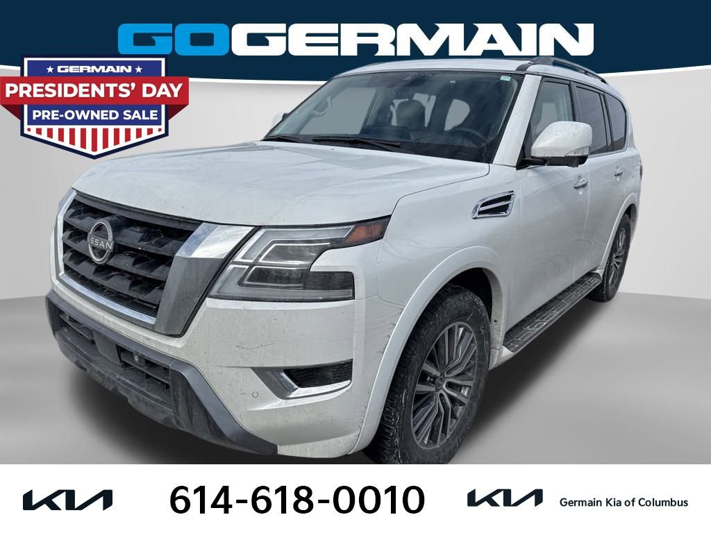 Used 2023 Nissan Armada SL w/ Captain's Chairs Package image 1