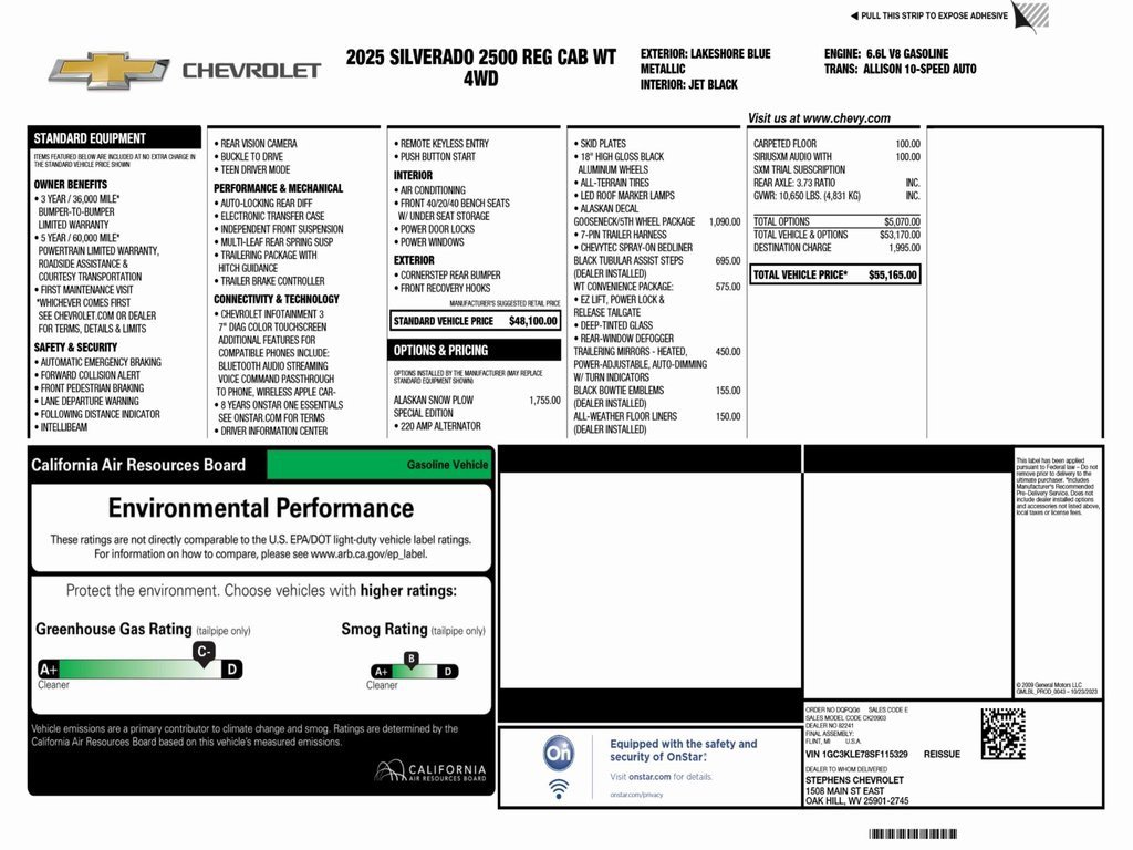 Used 2025 Chevrolet Silverado 2500 W/T image 3