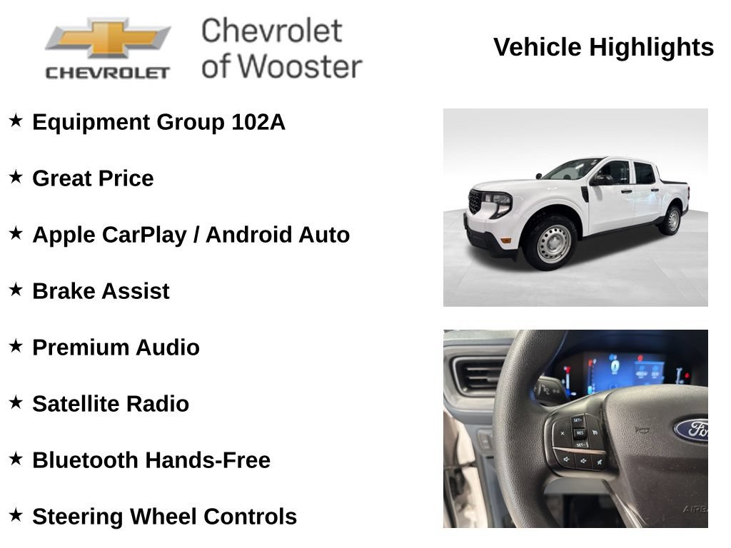 Used 2025 Ford Maverick XL w/ Equipment Group 102A AWD/4WD video 2