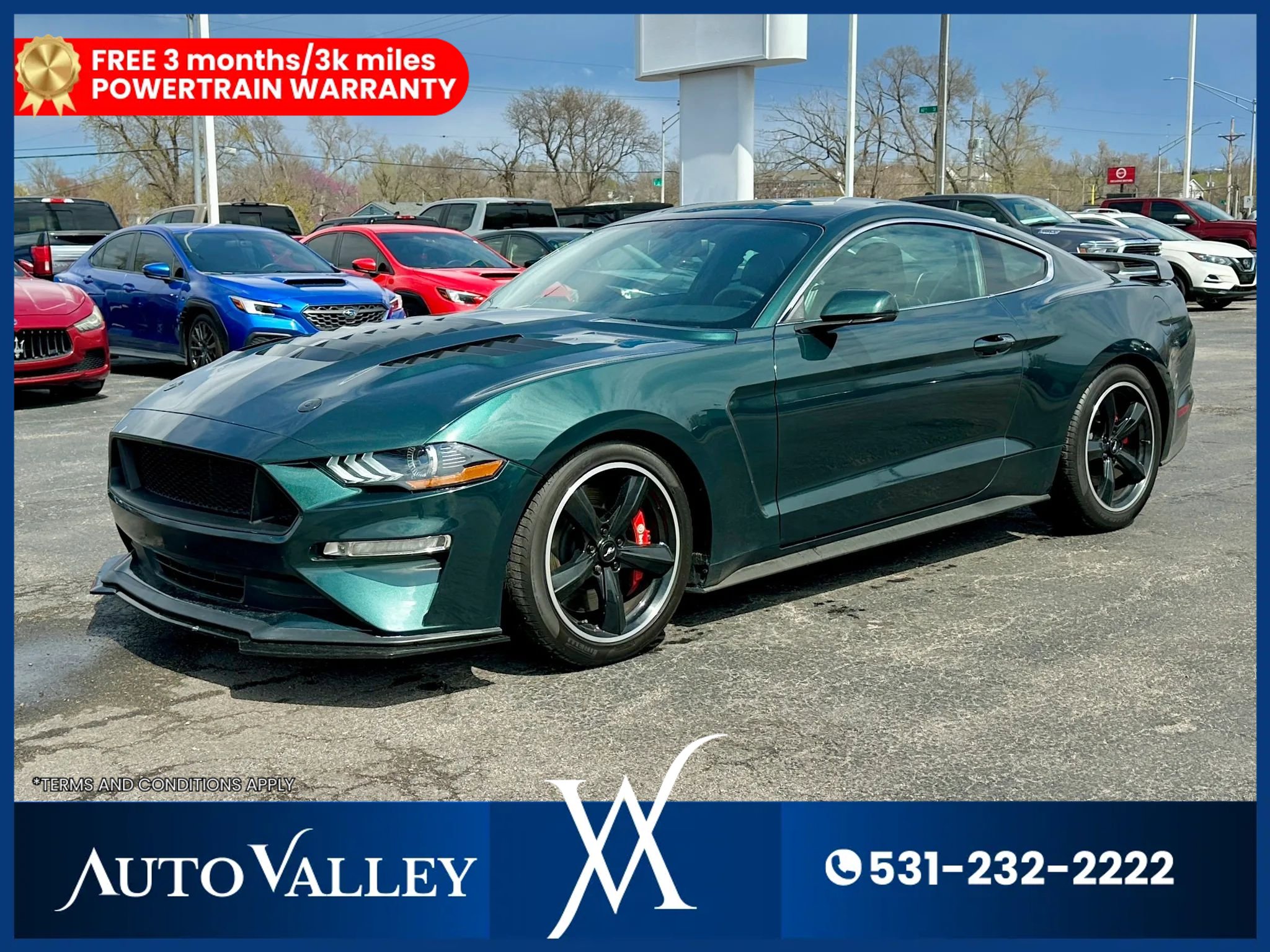 Used 2019 Ford Mustang Bullitt w/ Bullitt Electronics Package image 3