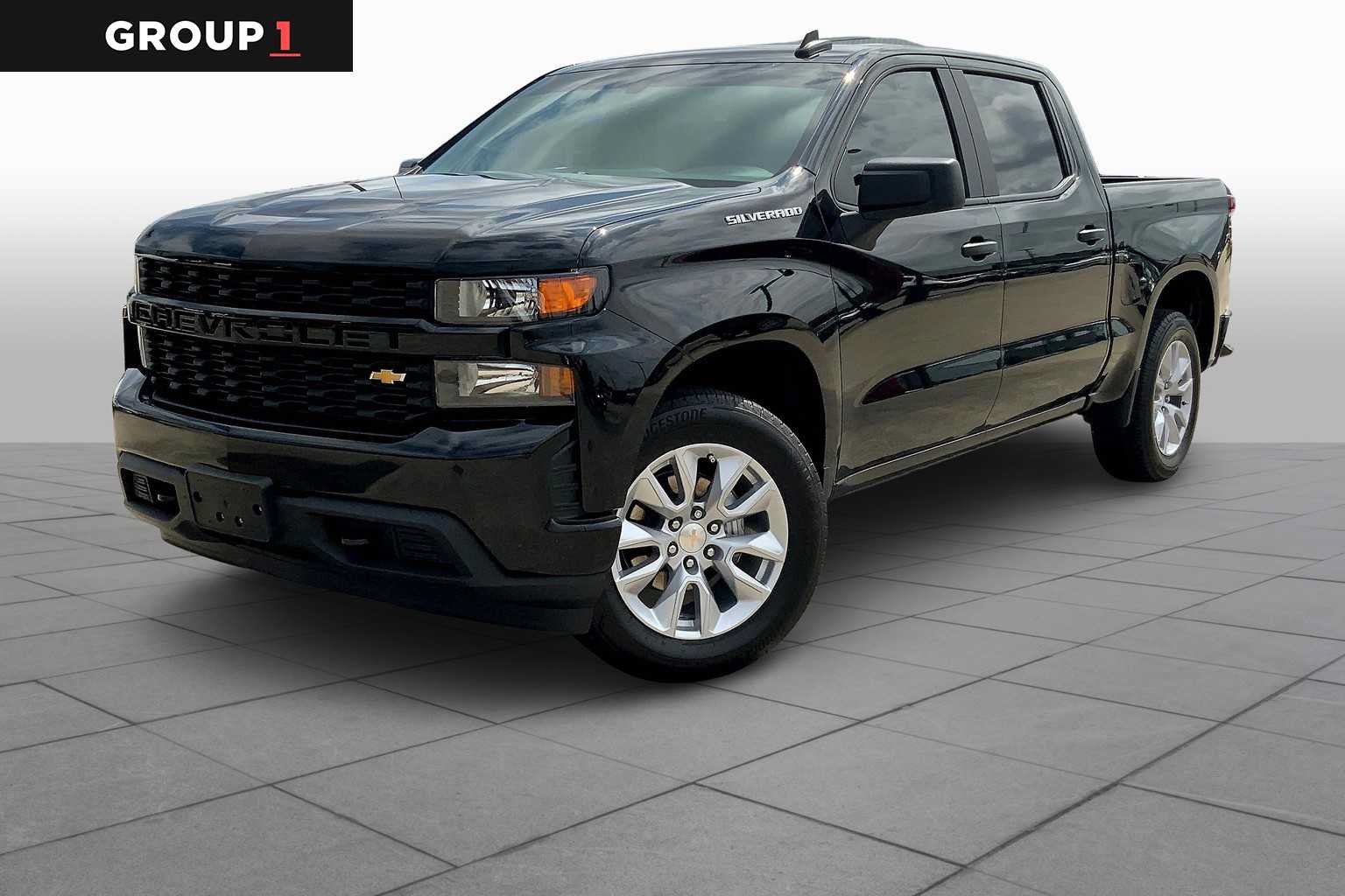 Certified 2021 Chevrolet Silverado 1500 Custom RWD image 1
