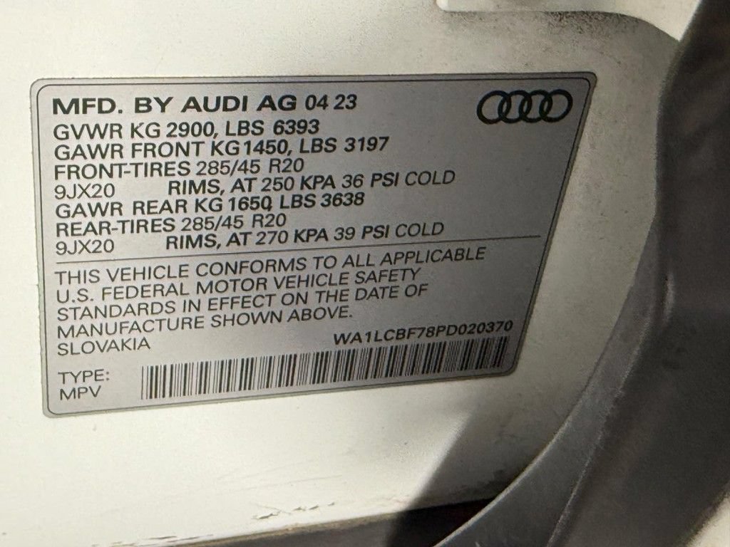 Used 2023 Audi Q7 2.0T Premium Plus w/ Premium Plus Package AWD/4WD image 35
