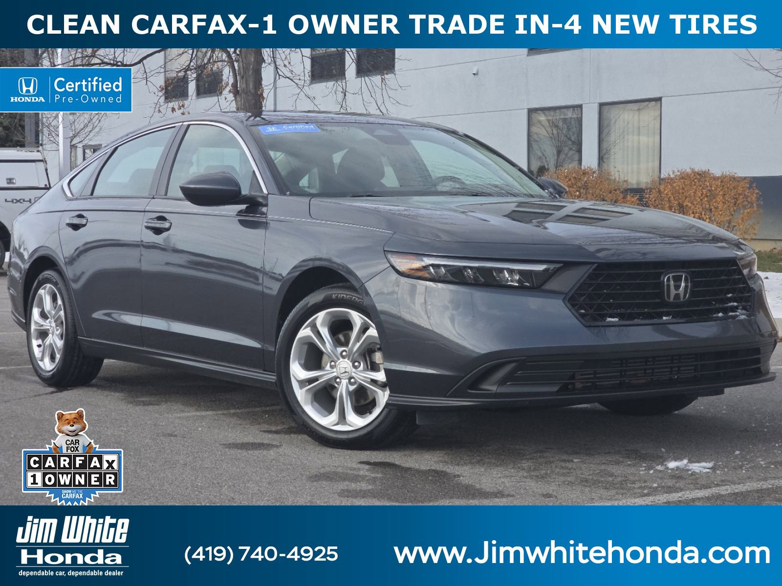 Certified 2023 Honda Accord LX