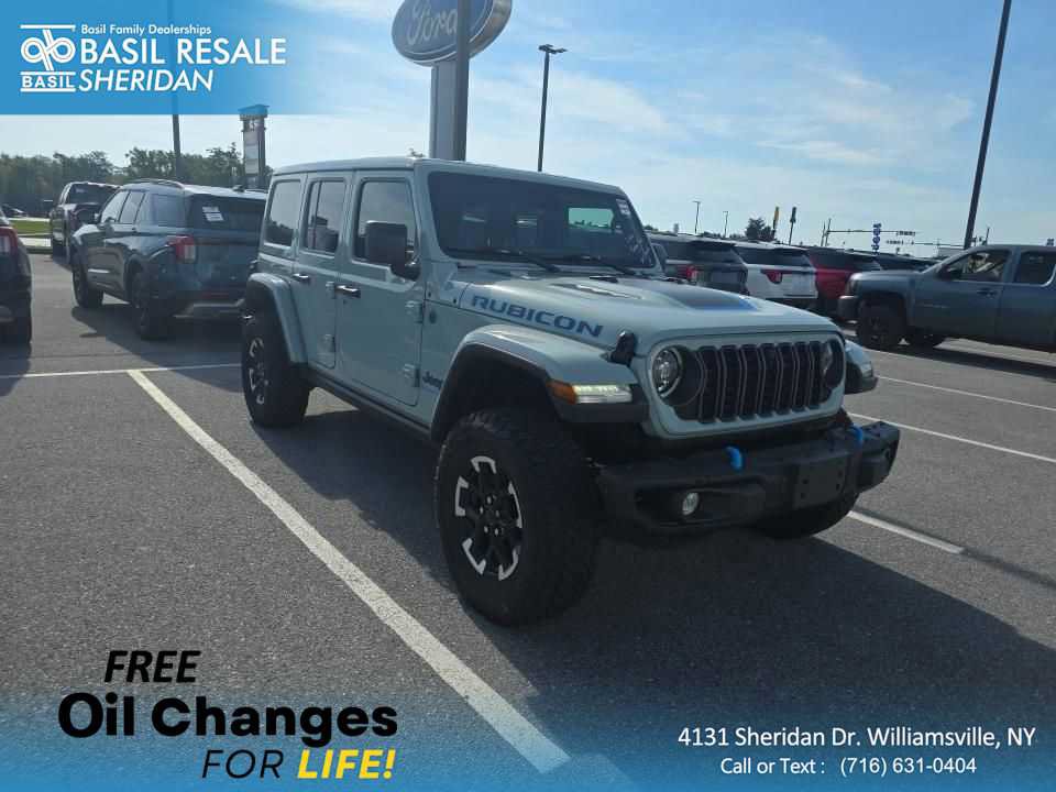 Used 2024 Jeep Wrangler Unlimited Rubicon 4xe AWD/4WD image 1