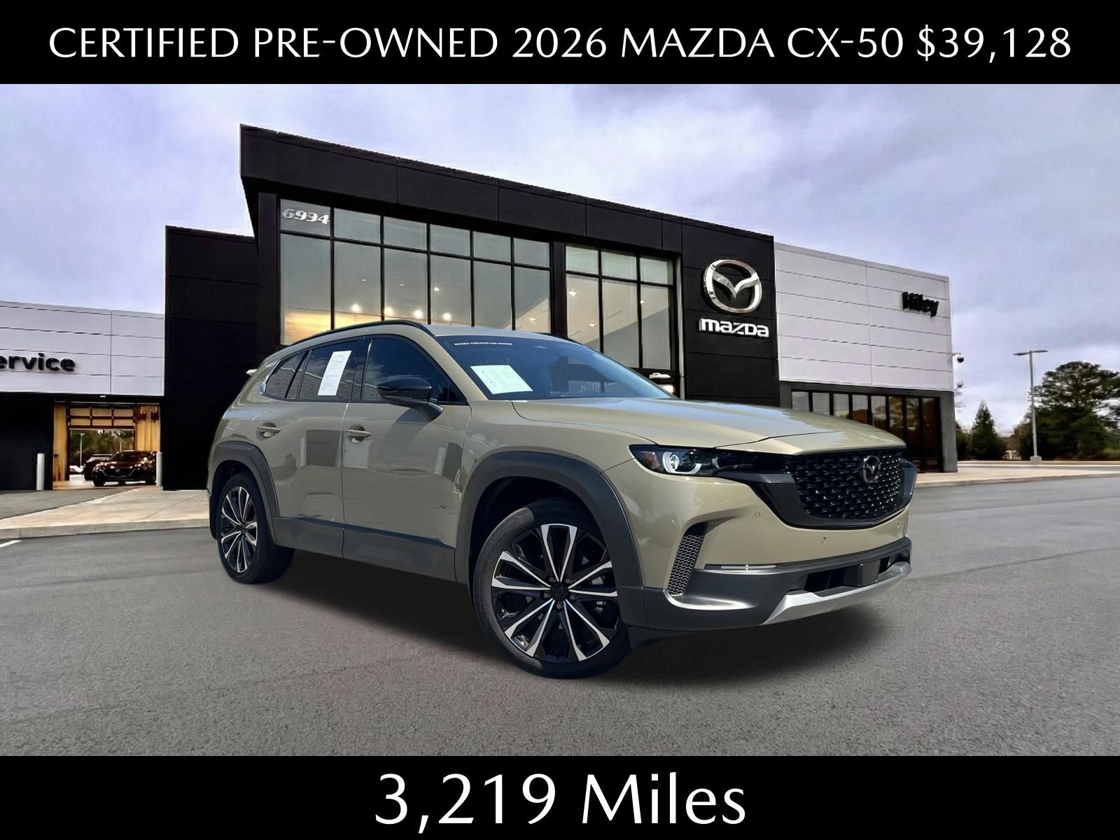 Certified 2026 MAZDA CX-50 2.5 Turbo w/ Premium Plus Pkg