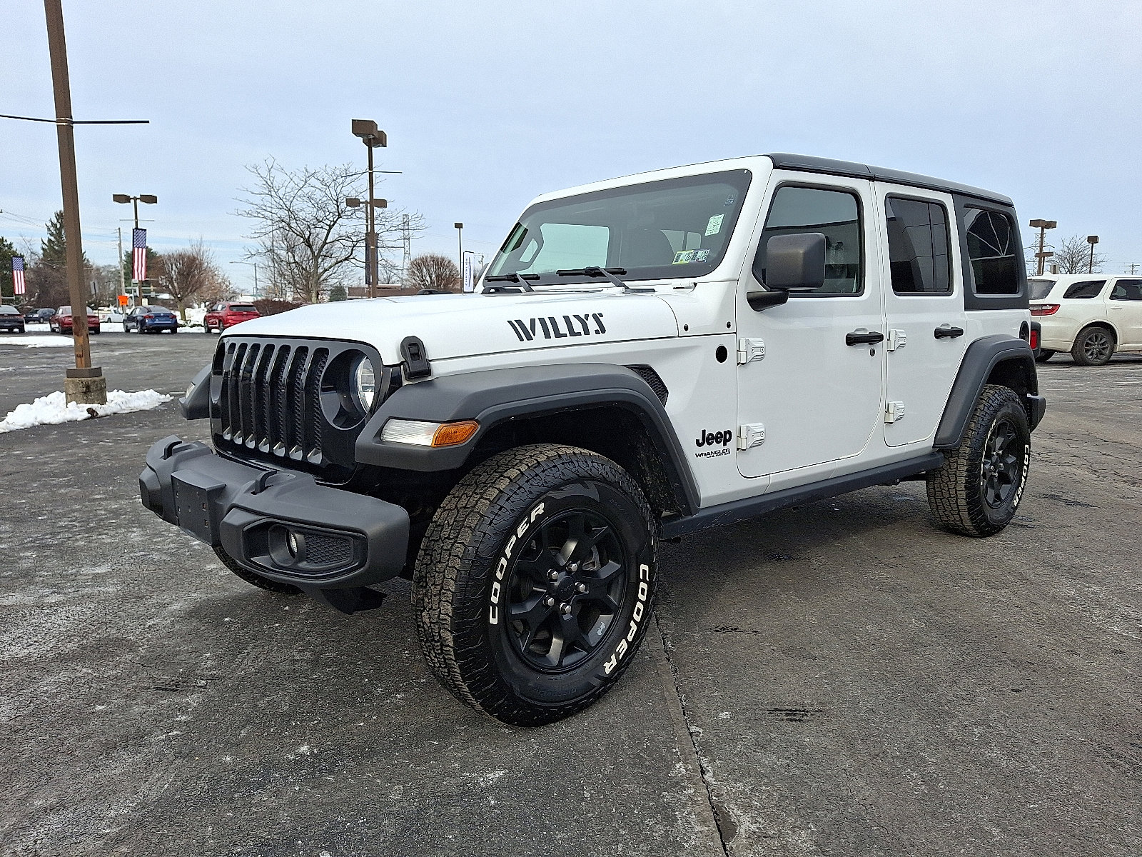 Certified 2021 Jeep Wrangler Unlimited Sport image 1