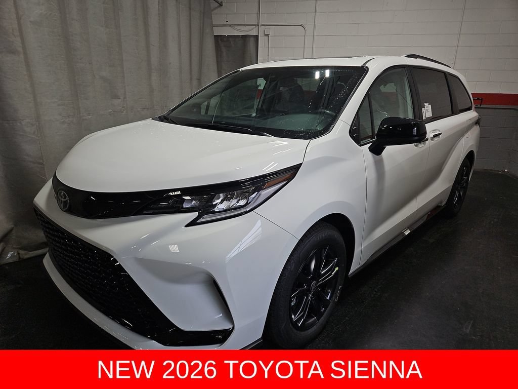 New 2026 Toyota Sienna XSE AWD/4WD image 3