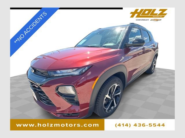 Certified 2022 Chevrolet TrailBlazer RS AWD/4WD image 1