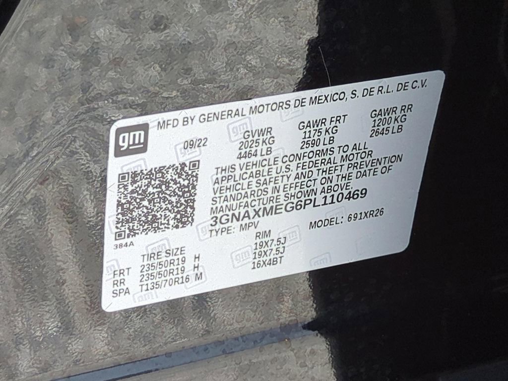 Used 2023 Chevrolet Equinox RS w/ RS Leather Package image 25