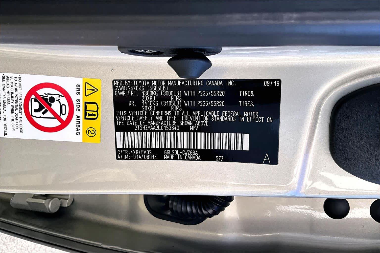 Used 2020 Lexus RX 350 FWD w/ Premium Package image 35