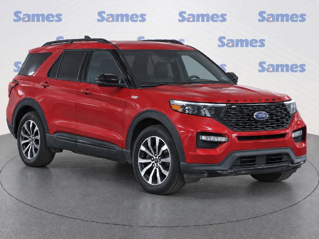 Used 2022 Ford Explorer ST-Line w/ Class IV Trailer Tow Package RWD image 1