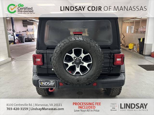 Certified 2020 Jeep Wrangler Unlimited Rubicon AWD/4WD image 37