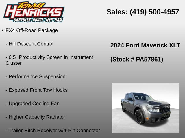 Used 2024 Ford Maverick XLT w/ XLT Luxury Package AWD/4WD image 12