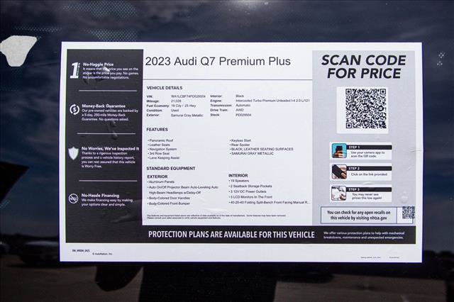 Used 2023 Audi Q7 2.0T Premium Plus w/ Premium Plus Package AWD/4WD image 30
