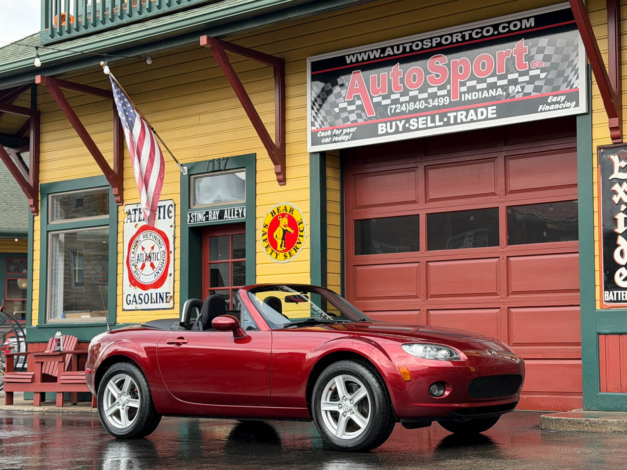 Used 2007 MAZDA MX-5 Miata Sport w/ Convenience Pkg image 1