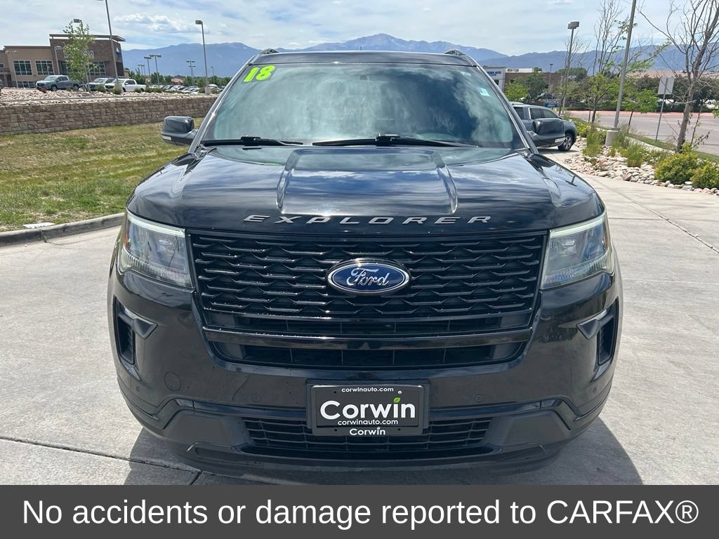 Used 2018 Ford Explorer Sport AWD/4WD image 2