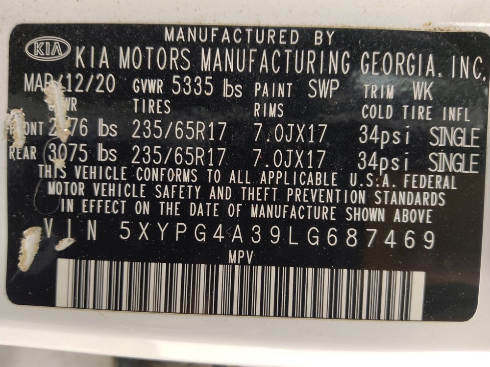 Used 2020 Kia Sorento L FWD image 33