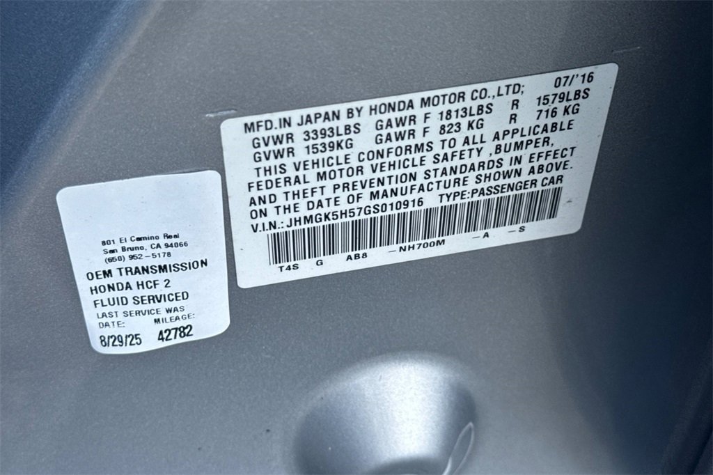 Used 2016 Honda Fit LX image 29