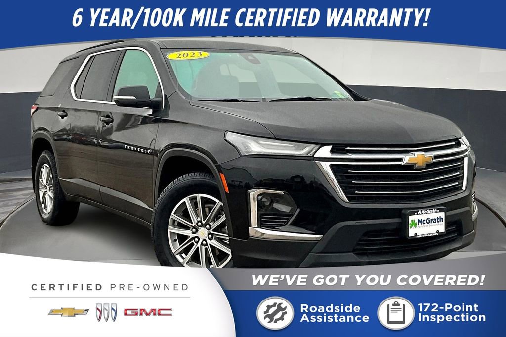 Certified 2023 Chevrolet Traverse LT w/ LPO, Floor Liner Package AWD/4WD image 1