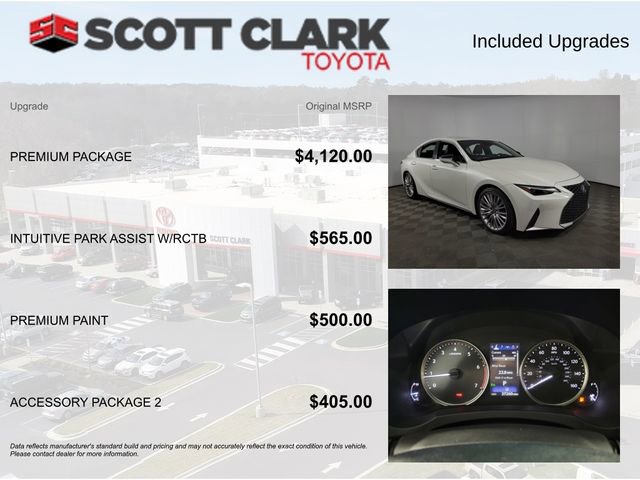 Used 2024 Lexus IS 300 w/ Premium Package RWD image 8