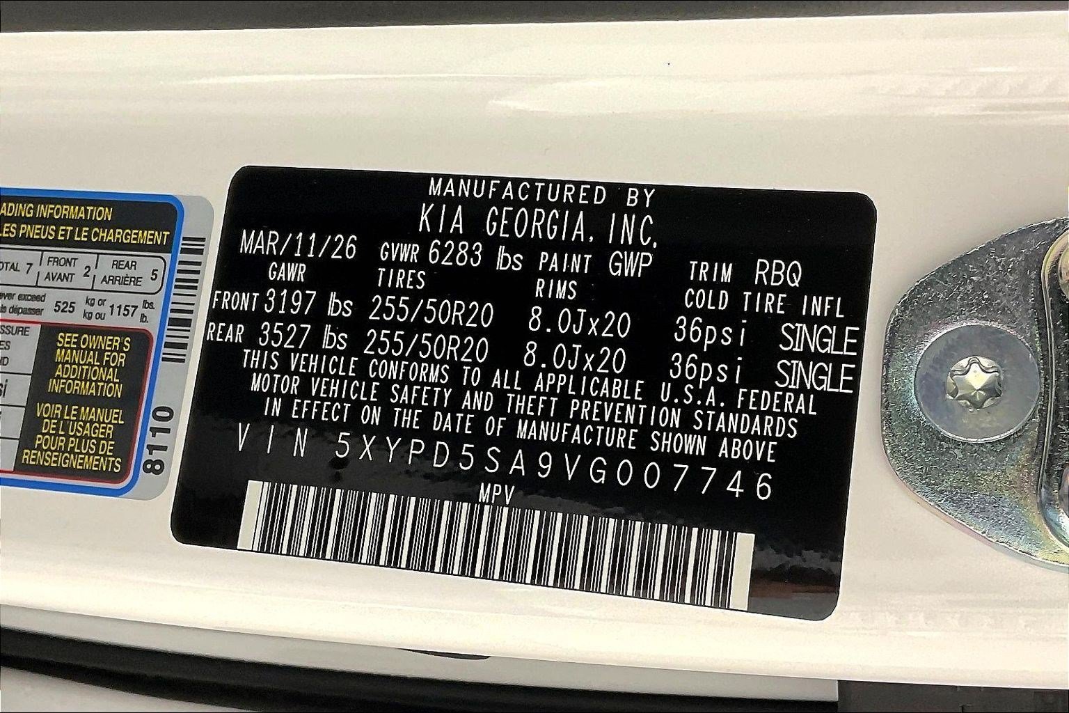 Used 2027 Kia Telluride SX w/ Towing Package FWD image 21