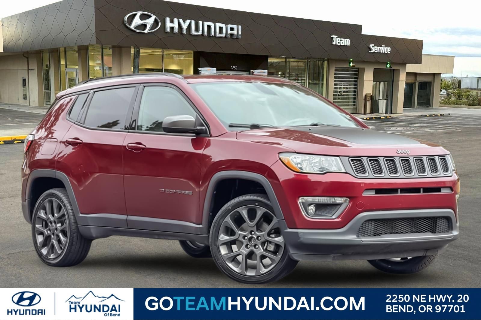 Used 2021 Jeep Compass 80th Special Edition w/ Sun and Sound Group image 1