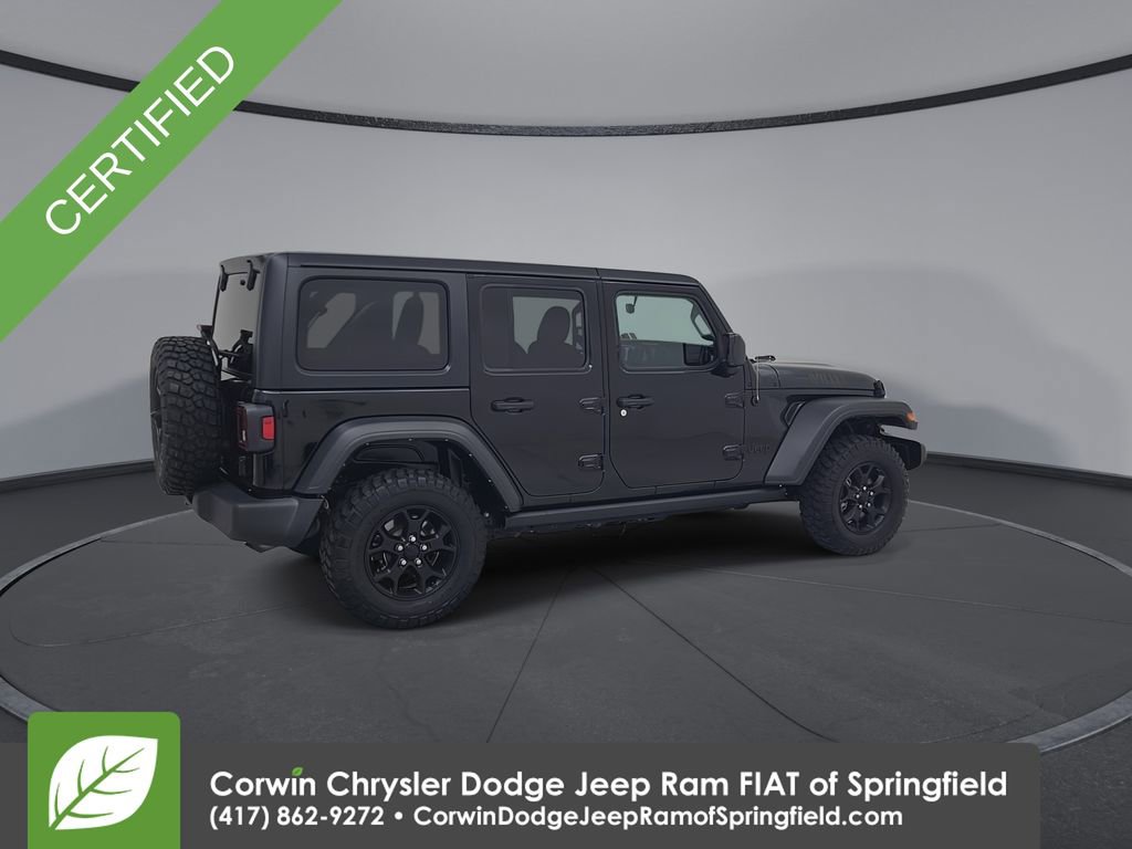 Certified 2022 Jeep Wrangler Unlimited Sport image 14