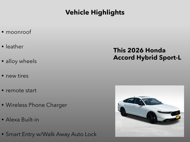 New 2026 Honda Accord Sport image 15