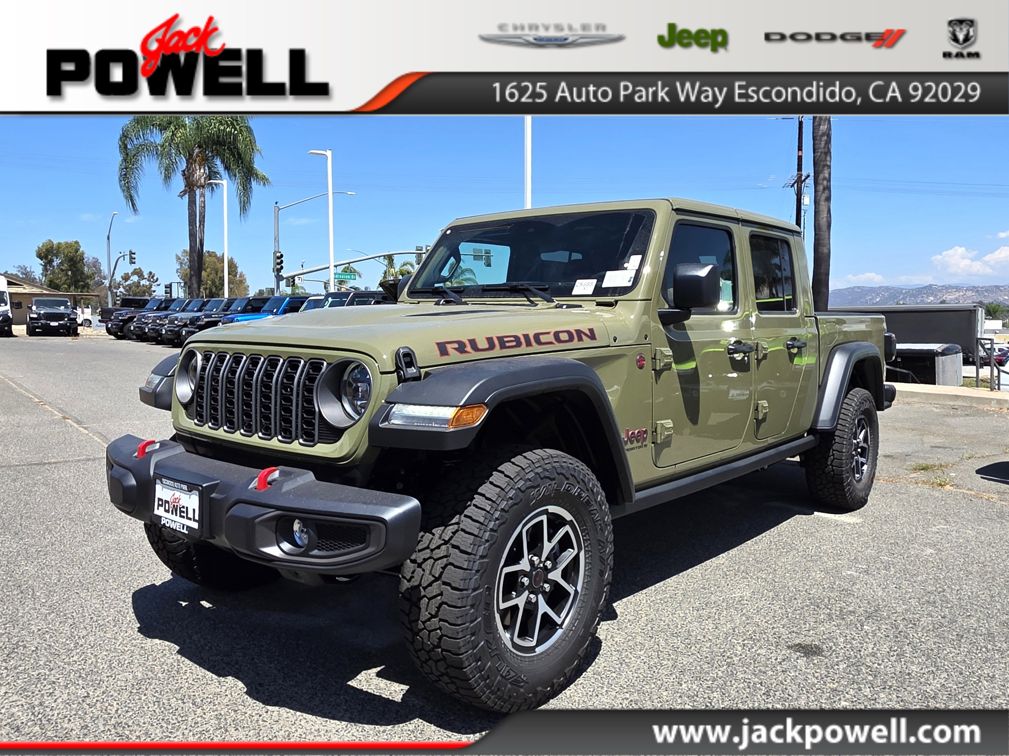 New 2025 Jeep Gladiator Rubicon
