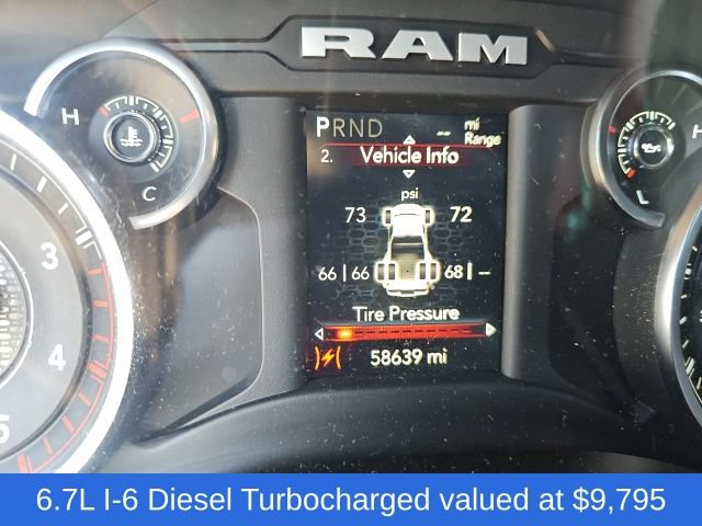 Used 2023 RAM 3500 Big Horn w/ Night Edition AWD/4WD image 3