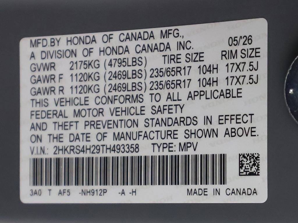 New 2026 Honda CR-V LX image 24