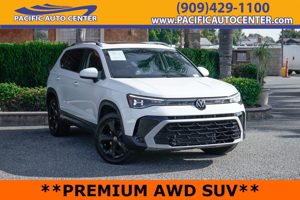 Used 2025 Volkswagen Taos SEL AWD/4WD image 1