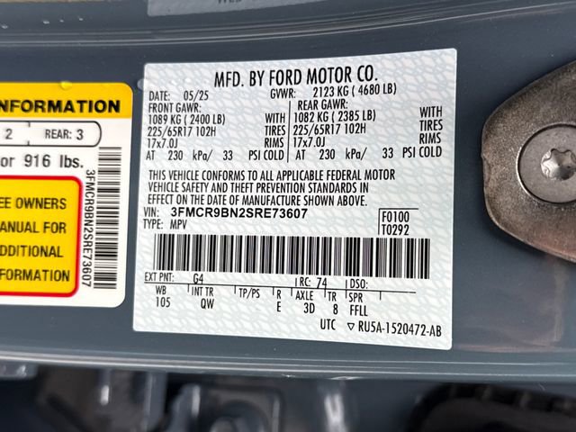 Used 2025 Ford Bronco Sport Big Bend AWD/4WD image 17