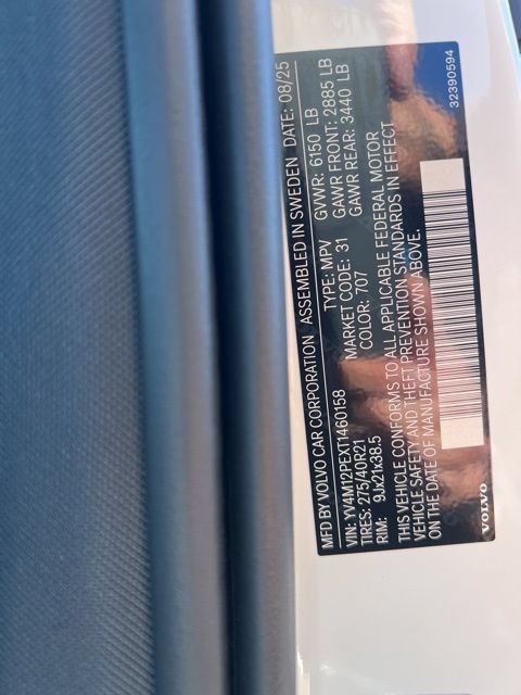 New 2026 Volvo XC90 B5 Plus w/ Protection Package AWD/4WD image 31