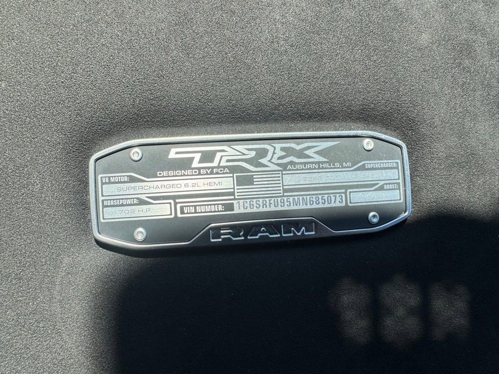 Used 2021 RAM 1500 TRX w/ TRX Level 2 Equipment Group image 14