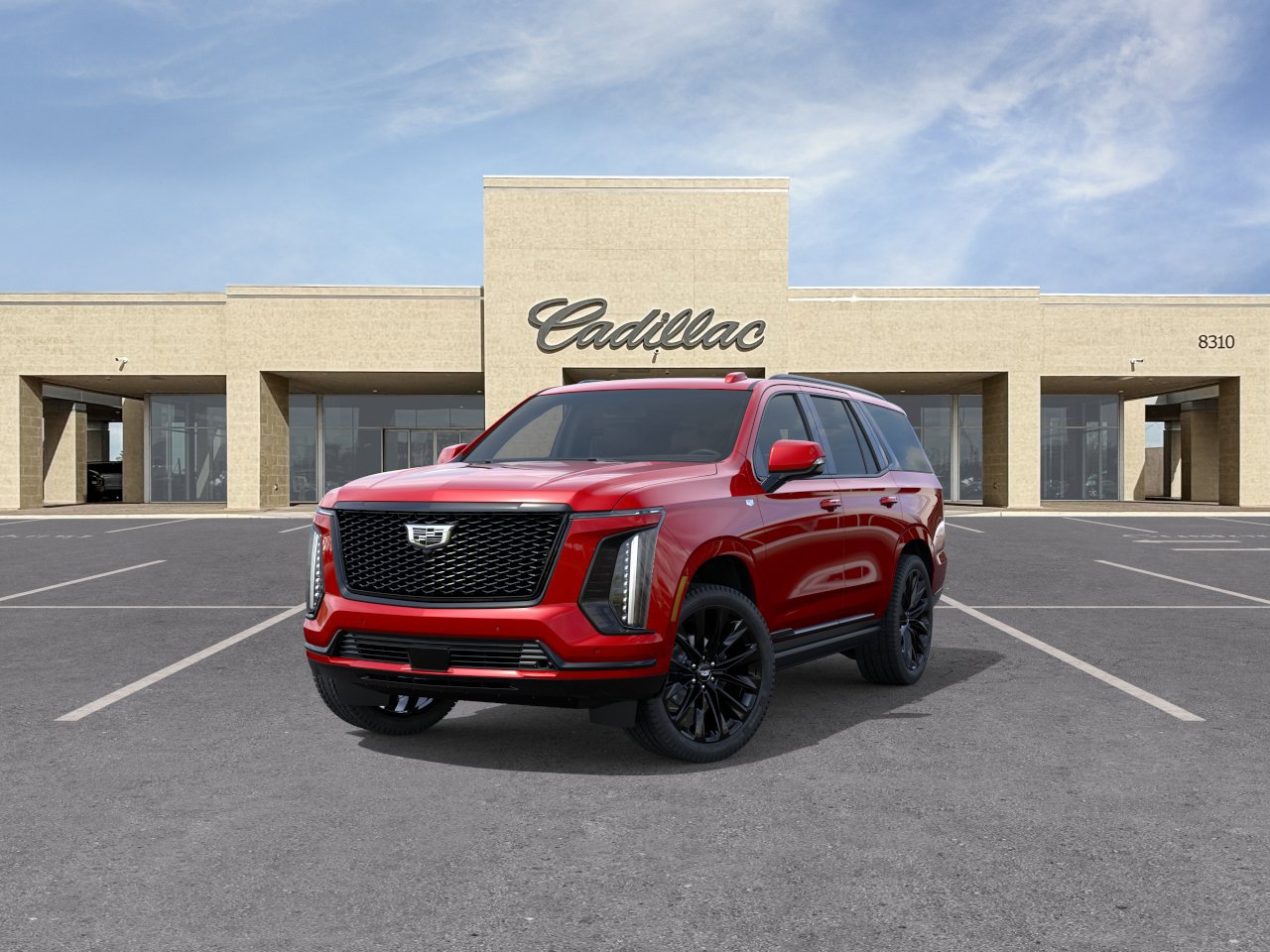 New 2026 Cadillac Escalade Platinum Sport w/ LPO, ONYX Package AWD/4WD image 8