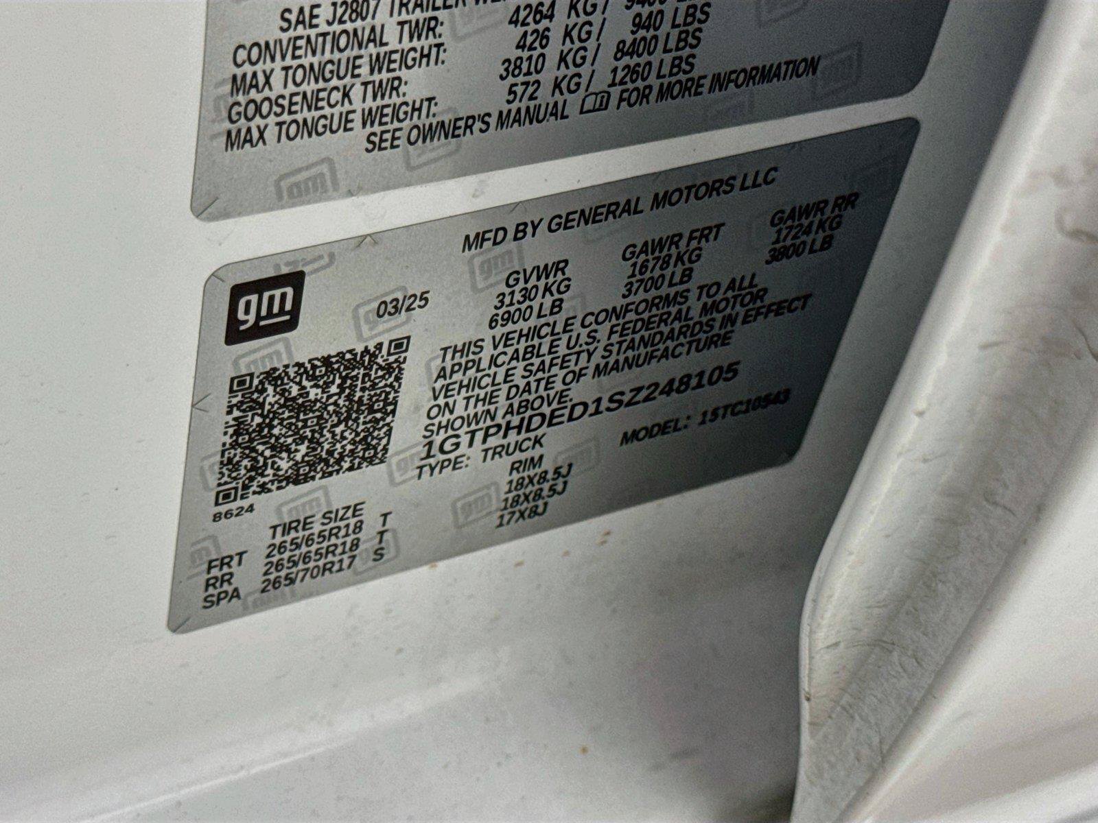 Certified 2025 GMC Sierra 1500 SLT RWD image 30