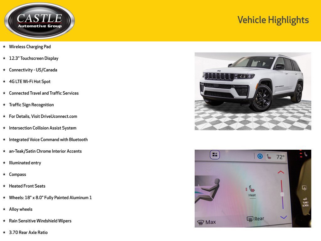 New 2026 Jeep Grand Cherokee Altitude AWD/4WD image 20