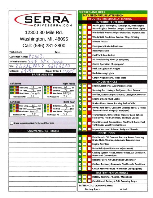 Used 2016 GMC Terrain SLT w/ Open Road Package image 26