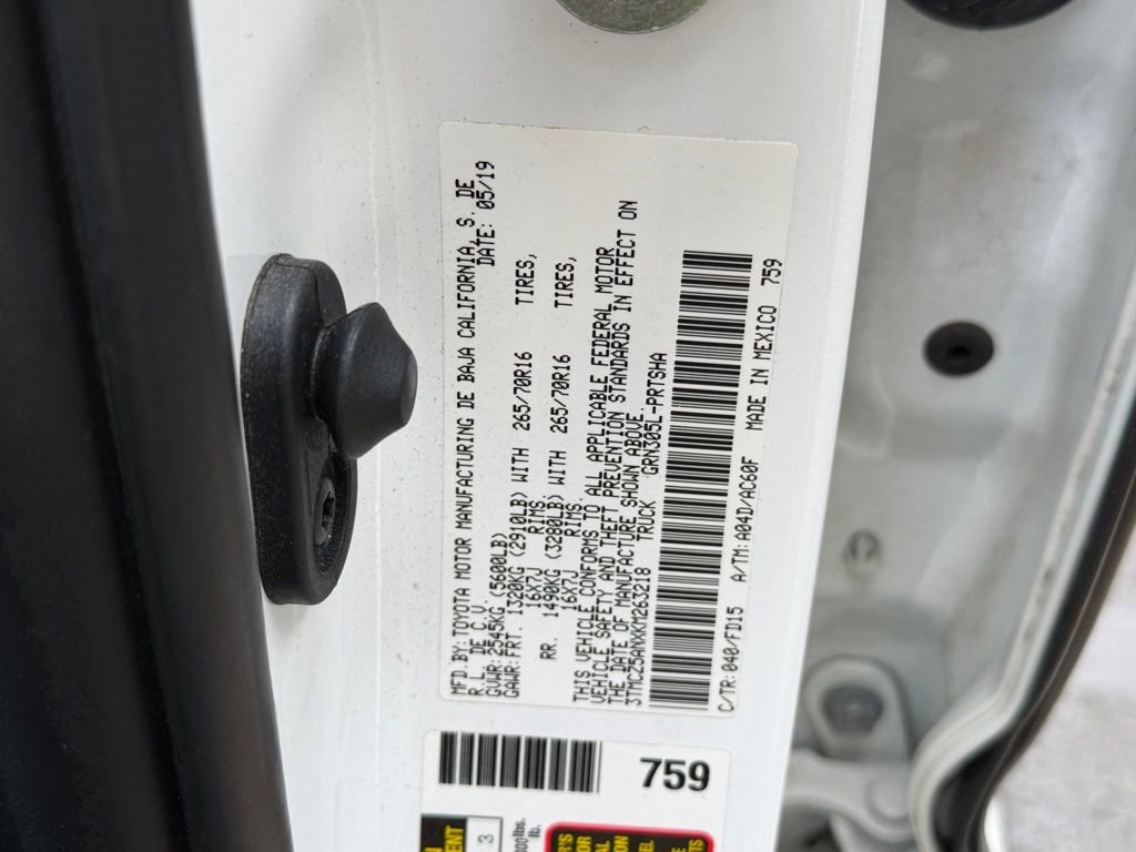 Used 2019 Toyota Tacoma TRD Off-Road image 51