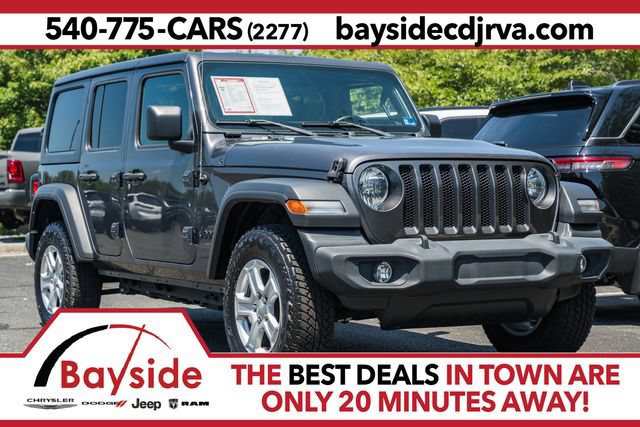 Used 2022 Jeep Wrangler Unlimited Sport AWD/4WD image 1