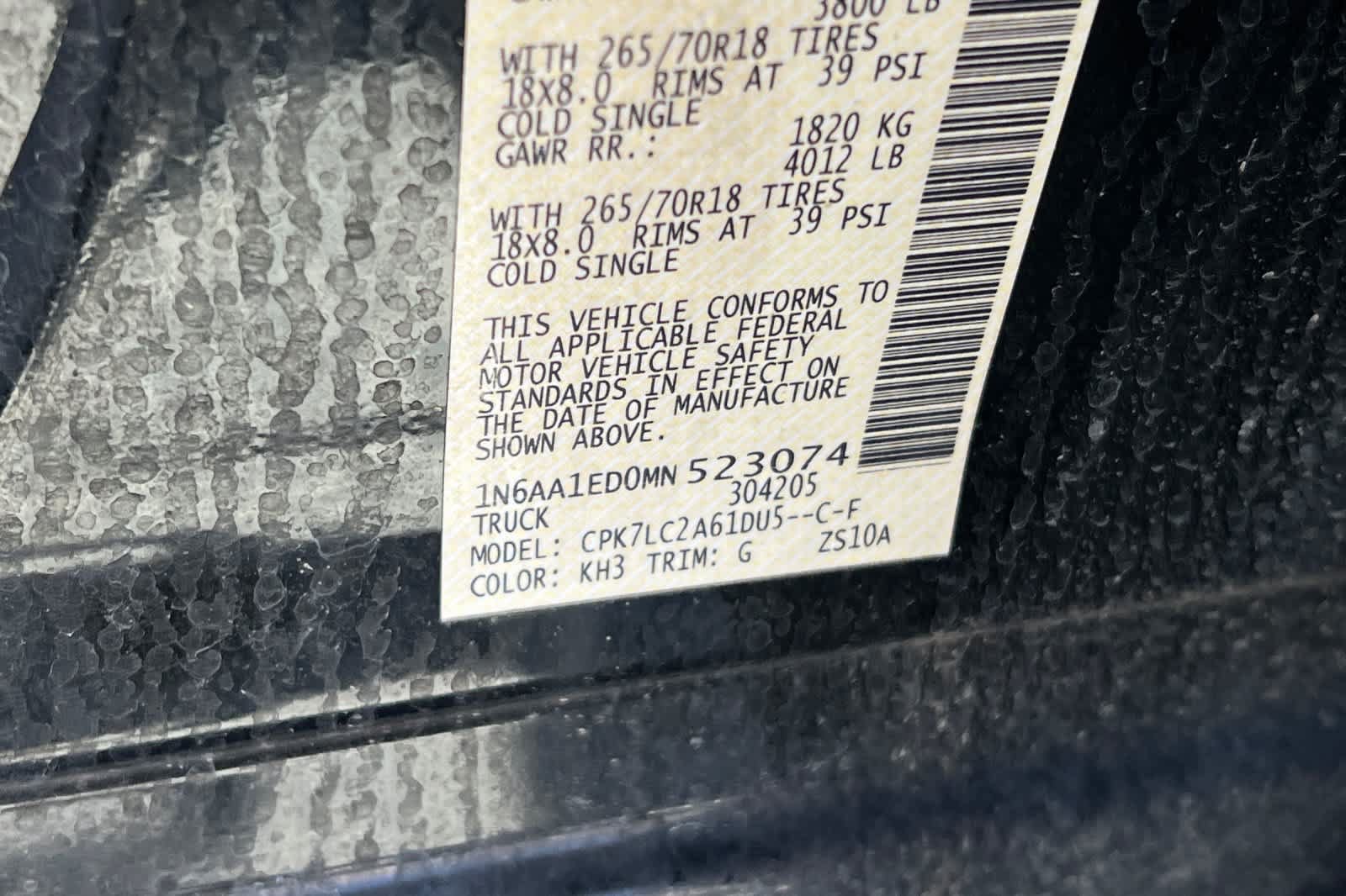 Used 2021 Nissan Titan SV w/ SV Convenience Package AWD/4WD image 56