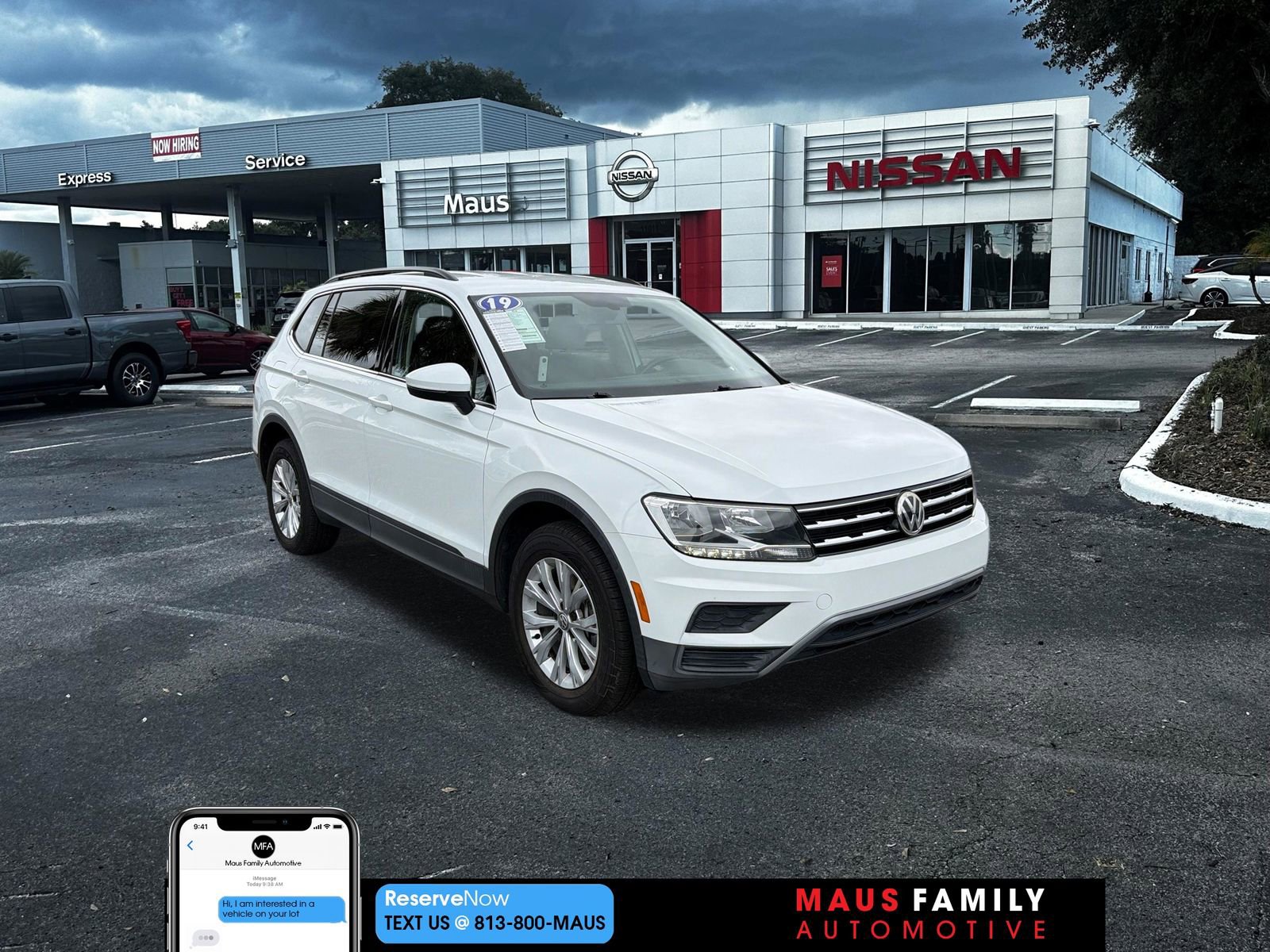 Used 2019 Volkswagen Tiguan SE image 1