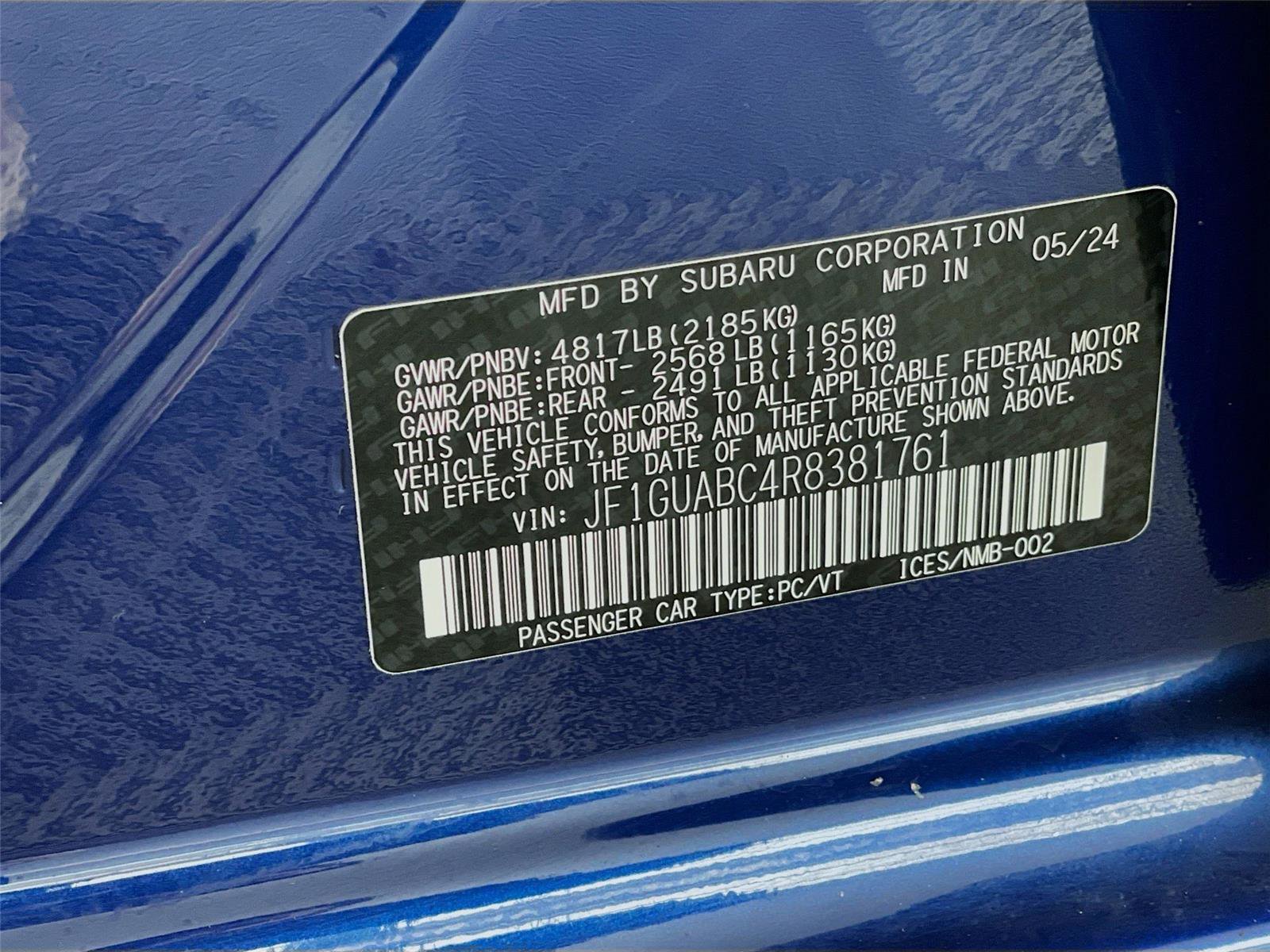 Certified 2024 Subaru Impreza 2.0i image 33