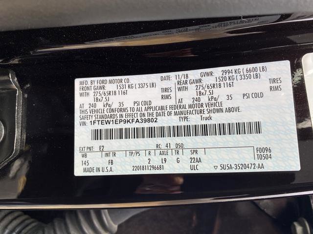 Used 2019 Ford F150 XLT w/ Equipment Group 302A Luxury image 41