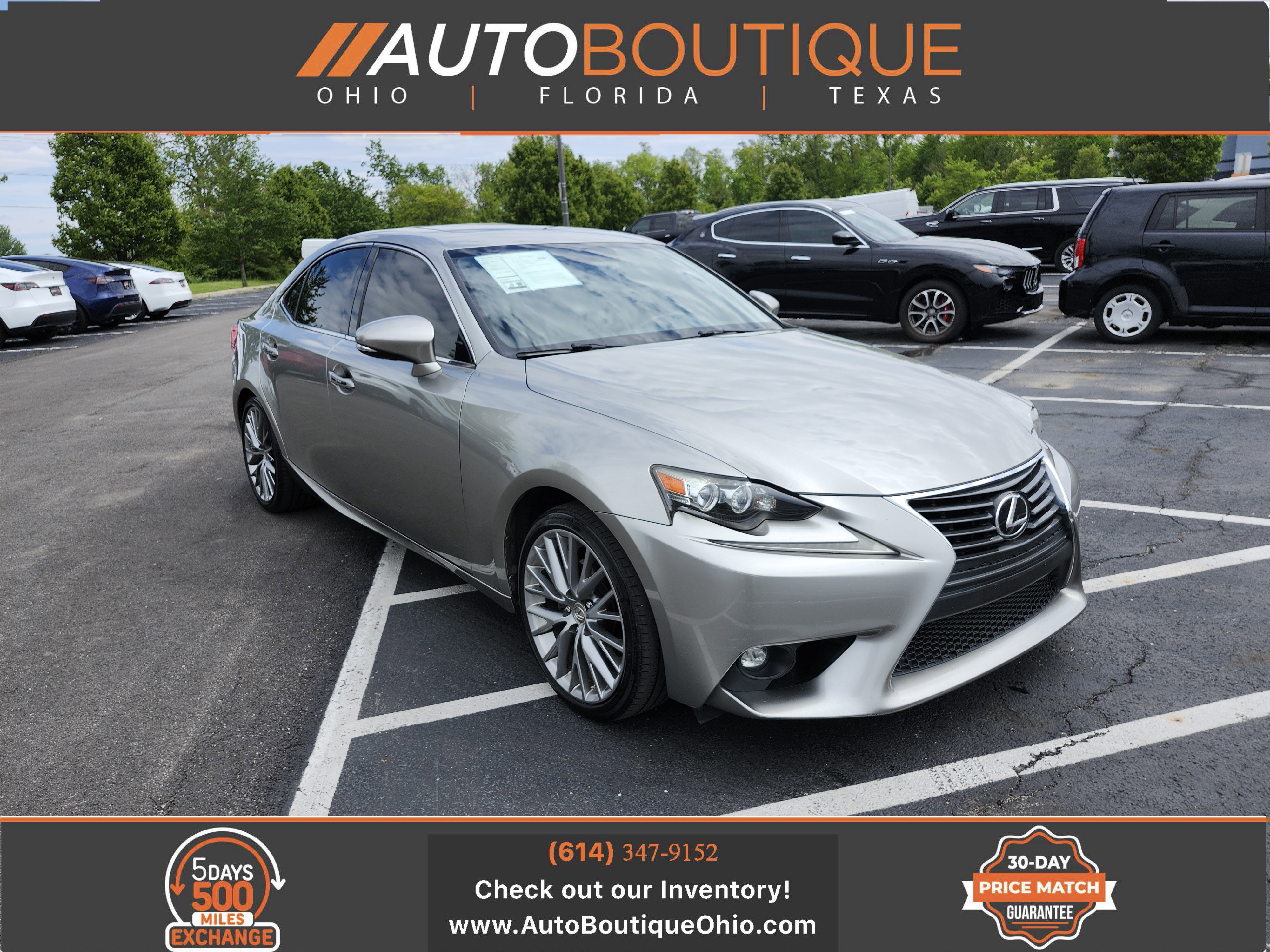 Used 2015 Lexus IS 250 AWD w/ Navigation System Package