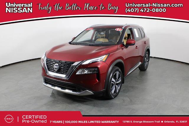 Certified 2021 Nissan Rogue Platinum