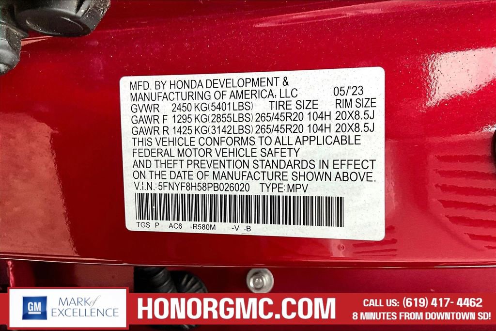 Used 2023 Honda Passport EX-L image 19