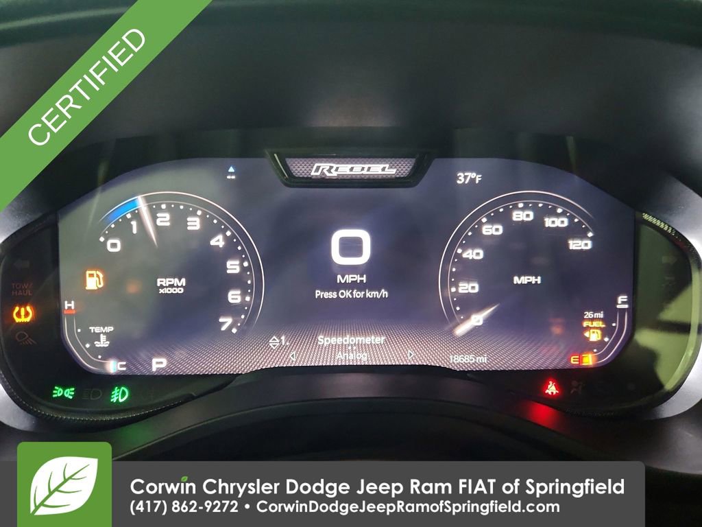 Used 2023 RAM 1500 Rebel w/ Rebel Level 2 Equipment Group image 14