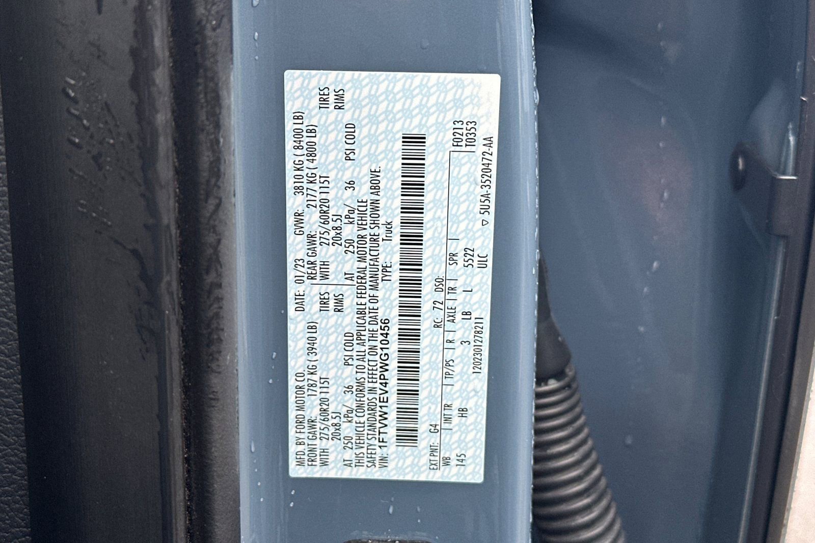 Used 2023 Ford F150 Lightning Lariat w/ Equipment Group 511A High image 30